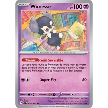 Wimessir (SSP 093/191) - Carte Pokémon Étincelles Déferlantes EV08