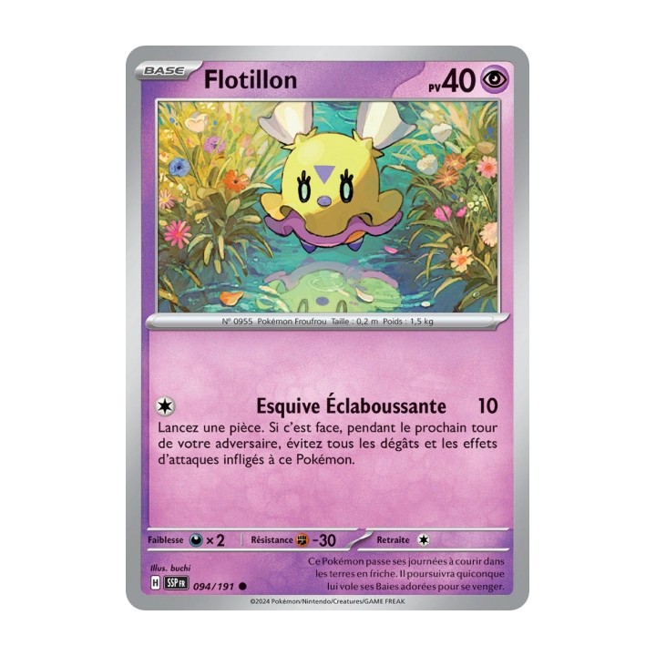 Flotillon (SSP 094/191) - Carte Pokémon Étincelles Déferlantes EV08