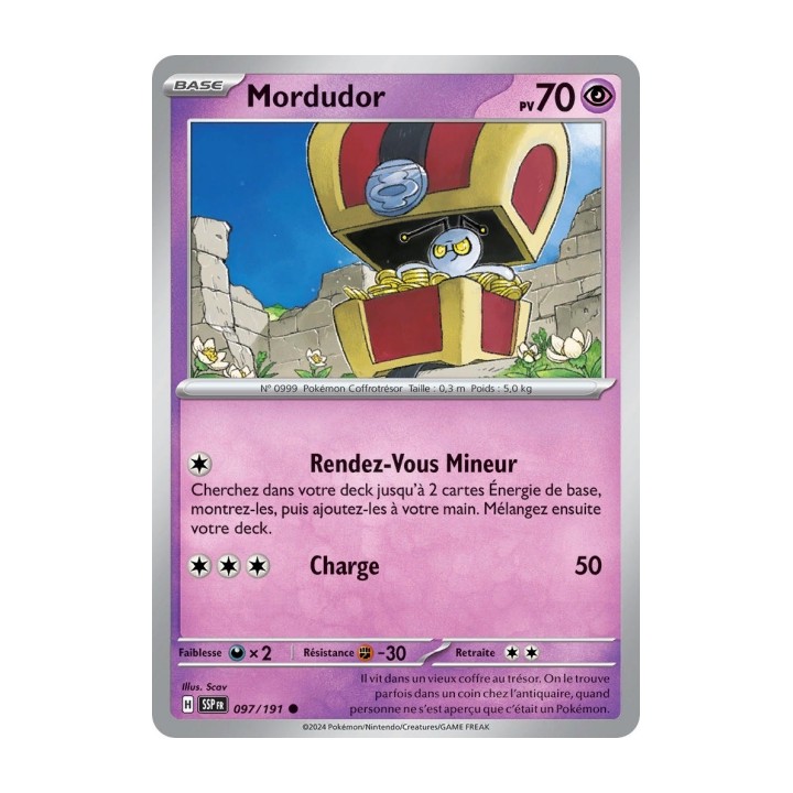 Mordudor (SSP 097/191) - Carte Pokémon Étincelles Déferlantes EV08