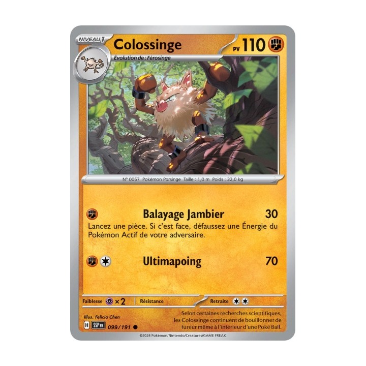 Colossinge (SSP 099/191) - Carte Pokémon Étincelles Déferlantes EV08