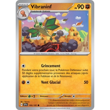 Vibraninf (SSP 105/191) - Carte Pokémon Étincelles Déferlantes EV08