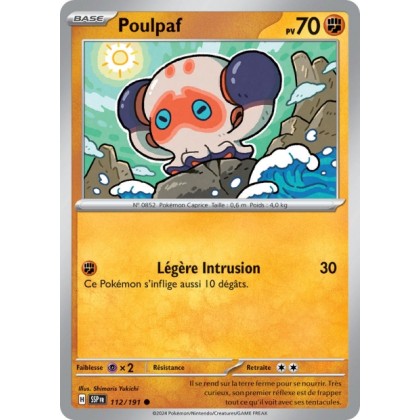 Poulpaf (SSP 112/191) - Carte Pokémon Étincelles Déferlantes EV08