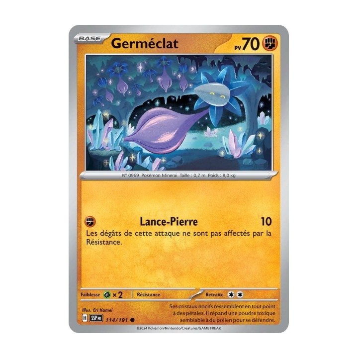 Germéclat (SSP 114/191) - Carte Pokémon Étincelles Déferlantes EV08