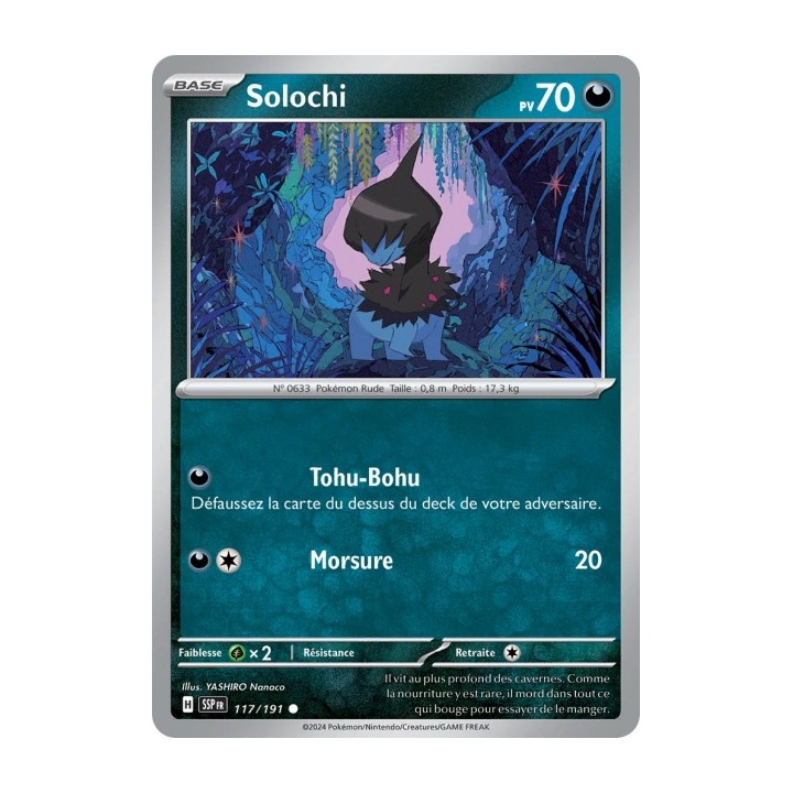 Solochi (SSP 117/191) - Carte Pokémon Étincelles Déferlantes EV08