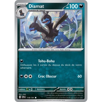 Diamat (SSP 118/191) - Carte Pokémon Étincelles Déferlantes EV08