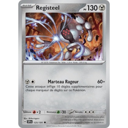 Registeel (SSP 125/191) - Carte Pokémon Étincelles Déferlantes EV08