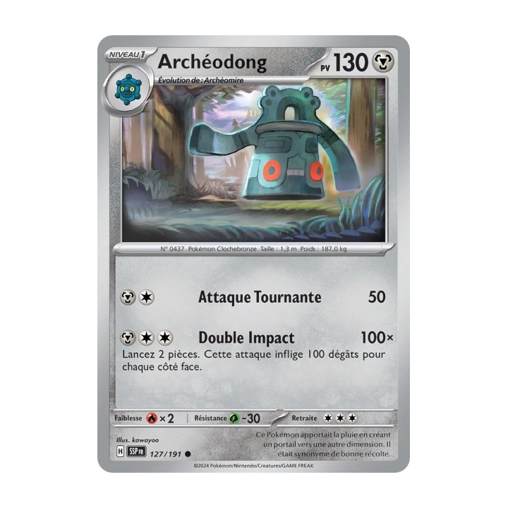 Archéodong (SSP 127/191) - Carte Pokémon Étincelles Déferlantes EV08