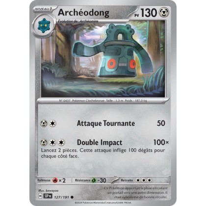 Archéodong (SSP 127/191) - Carte Pokémon Étincelles Déferlantes EV08