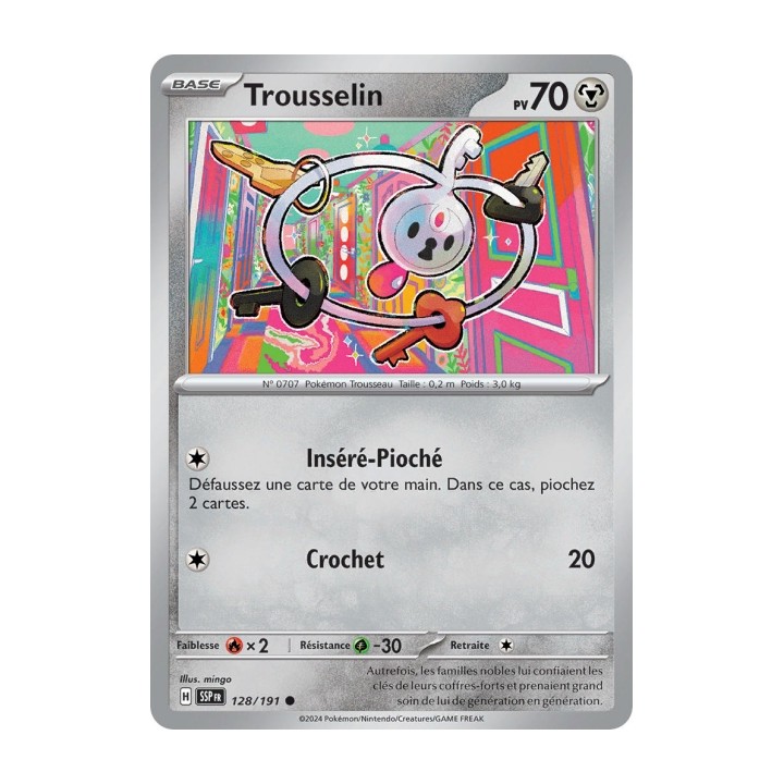 Trousselin (SSP 128/191) - Carte Pokémon Étincelles Déferlantes EV08