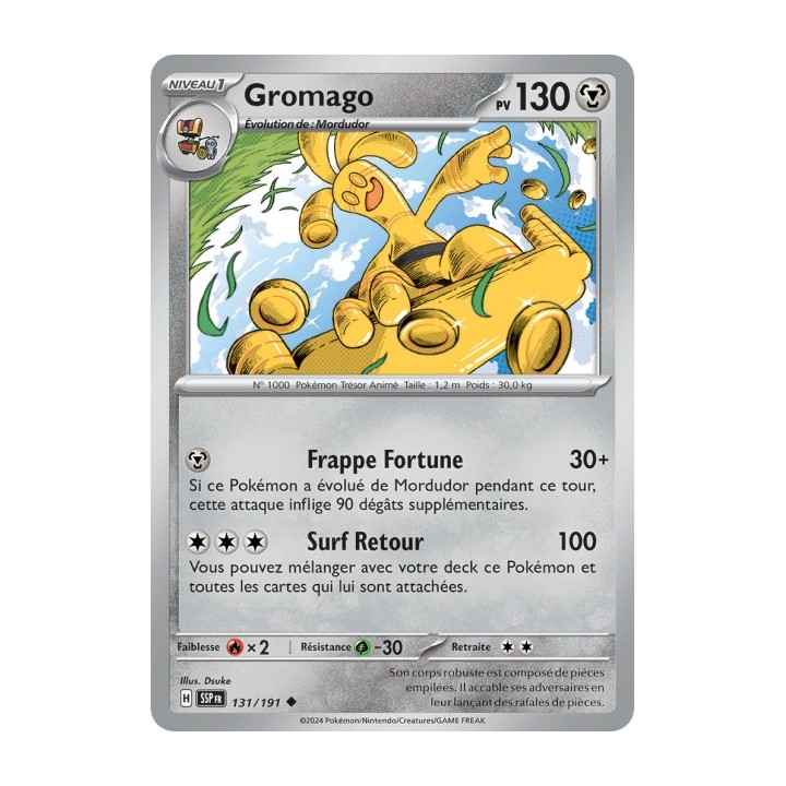 Gromago (SSP 131/191) - Carte Pokémon Étincelles Déferlantes EV08