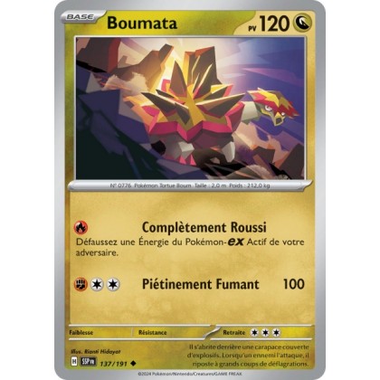 Boumata (SSP 137/191) - Carte Pokémon Étincelles Déferlantes EV08