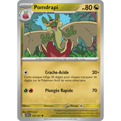 Pomdrapi (SSP 139/191) - Carte Pokémon Étincelles Déferlantes EV08