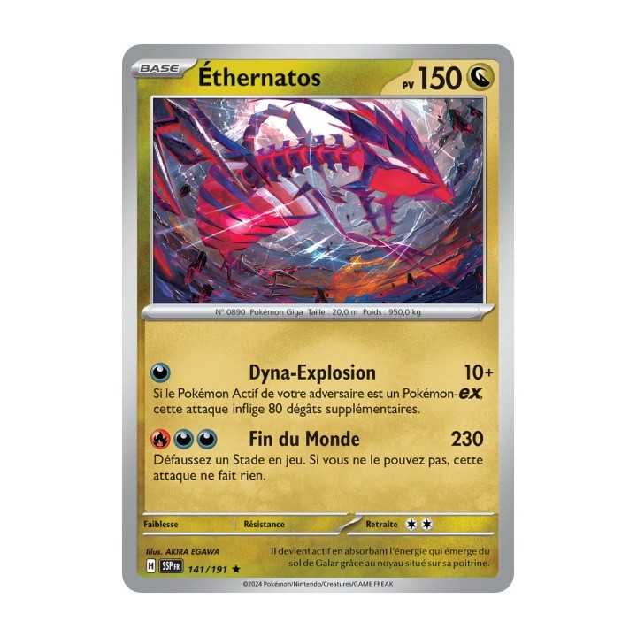 Éthernatos (SSP 141/191) - Carte Pokémon Étincelles Déferlantes EV08