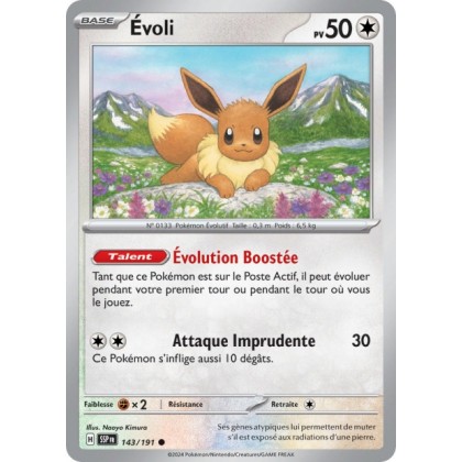 Évoli (SSP 143/191) - Carte Pokémon Étincelles Déferlantes EV08