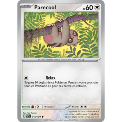 Parecool (SSP 145/191) - Carte Pokémon Étincelles Déferlantes EV08