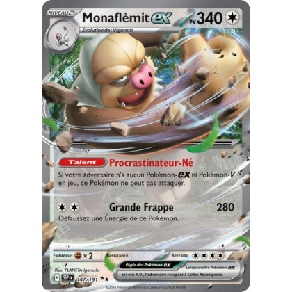 Monaflèmit ex (SSP 147/191) - Carte Pokémon Étincelles Déferlantes EV08