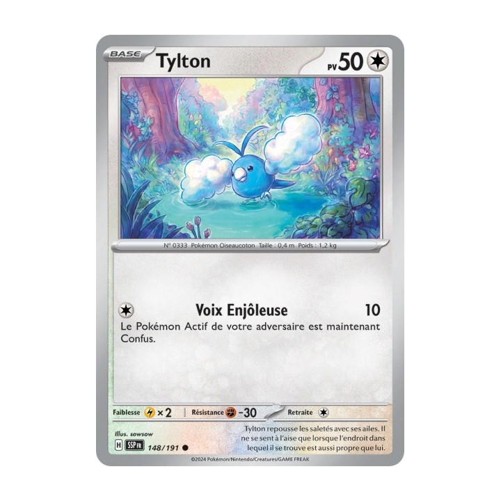 Tylton (SSP 148/191) - Carte Pokémon Étincelles Déferlantes EV08