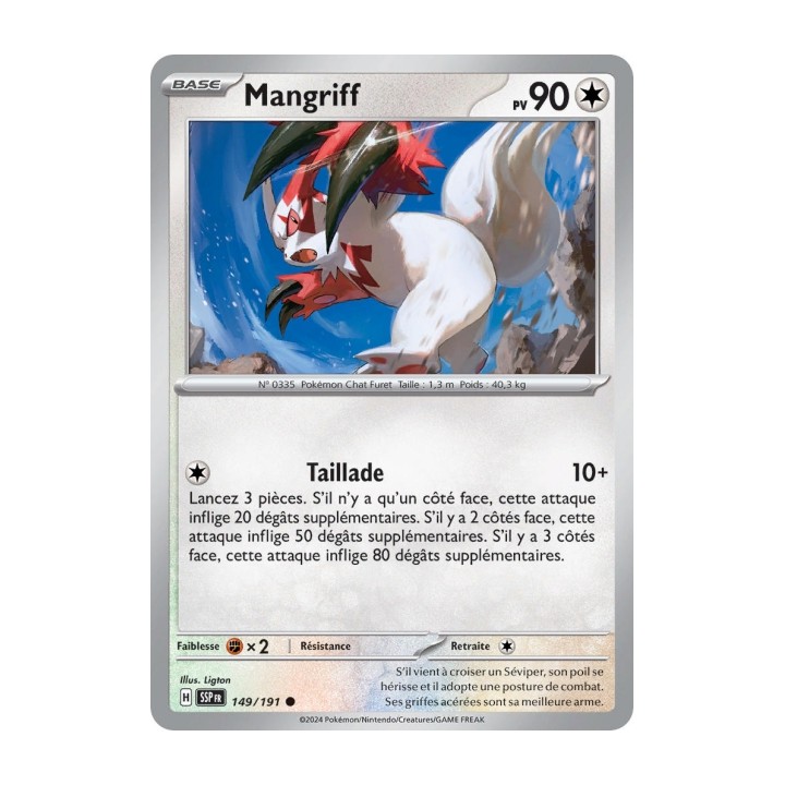 Mangriff (SSP 149/191) - Carte Pokémon Étincelles Déferlantes EV08