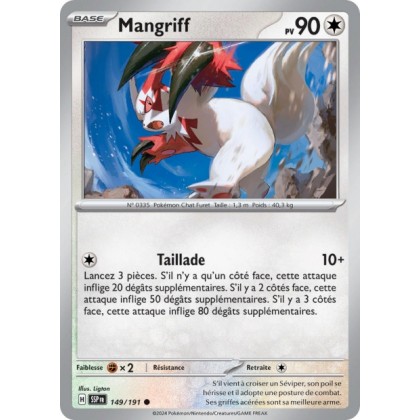 Mangriff (SSP 149/191) - Carte Pokémon Étincelles Déferlantes EV08