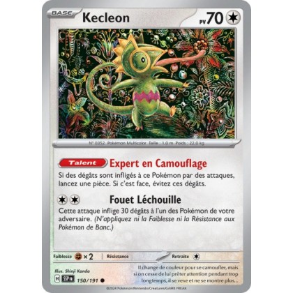 Kecleon (SSP 150/191) - Carte Pokémon Étincelles Déferlantes EV08