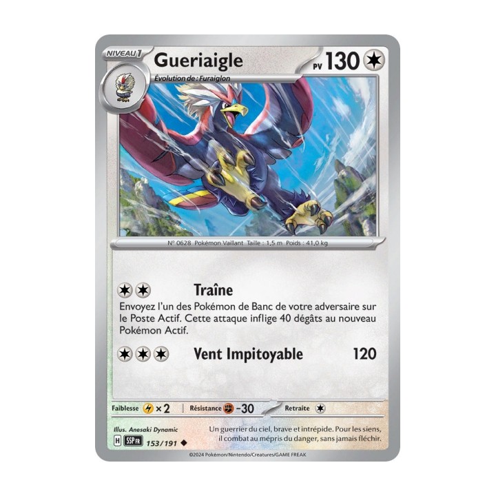 Gueriaigle (SSP 153/191) - Carte Pokémon Étincelles Déferlantes EV08