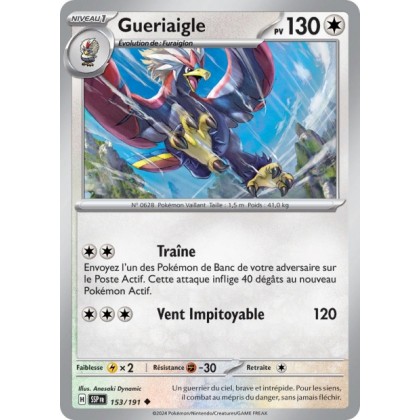 Gueriaigle (SSP 153/191) - Carte Pokémon Étincelles Déferlantes EV08