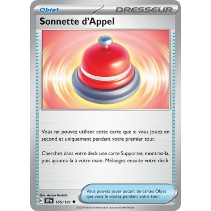 Sonnette d'Appel (SSP 165/191) - Carte Pokémon Étincelles Déferlantes EV08