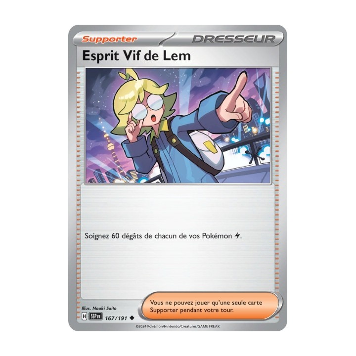 Esprit Vif de Lem (SSP 167/191) - Carte Pokémon Étincelles Déferlantes EV08