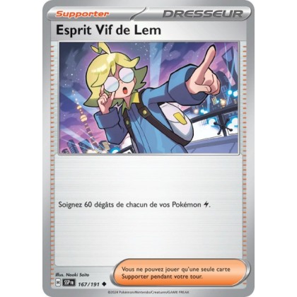 Esprit Vif de Lem (SSP 167/191) - Carte Pokémon Étincelles Déferlantes EV08