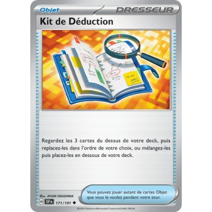 Kit de Déduction (SSP 171/191) - Carte Pokémon Étincelles Déferlantes EV08