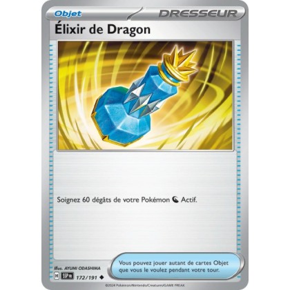 Élixir de Dragon (SSP 172/191) - Carte Pokémon Étincelles Déferlantes EV08