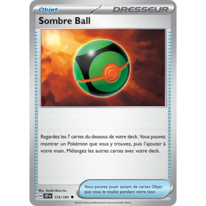 Sombre Ball (SSP 175/191) - Carte Pokémon Étincelles Déferlantes EV08