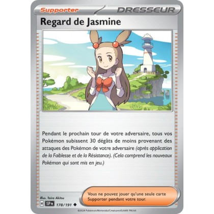 Regard de Jasmine (SSP 178/191) - Carte Pokémon Étincelles Déferlantes EV08