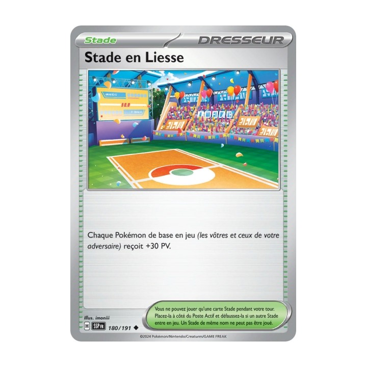 Stade en Liesse (SSP 180/191) - Carte Pokémon Étincelles Déferlantes EV08