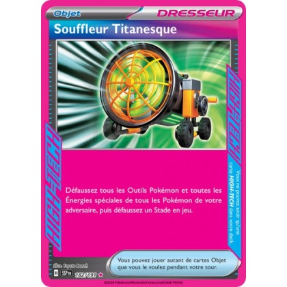 Souffleur Titanesque (SSP 182/191) - Carte Pokémon Étincelles Déferlantes EV08