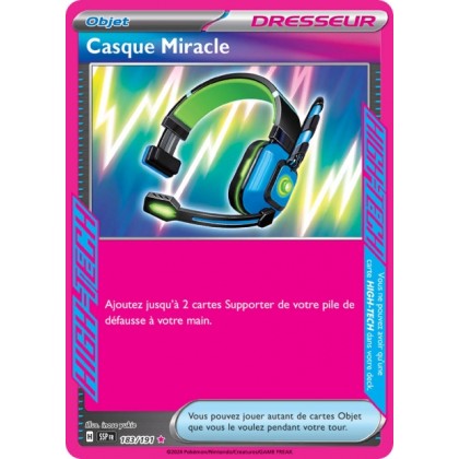 Casque Miracle (SSP 183/191) - Carte Pokémon Étincelles Déferlantes EV08