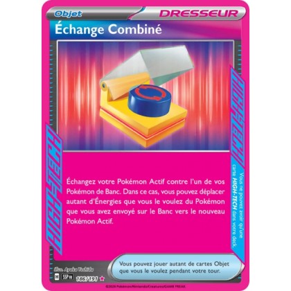 Échange Combiné (SSP 186/191) - Carte Pokémon Étincelles Déferlantes EV08