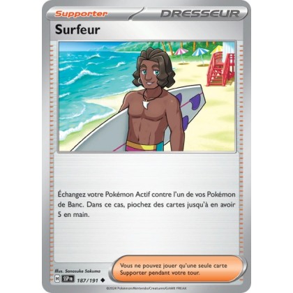 Surfeur (SSP 187/191) - Carte Pokémon Étincelles Déferlantes EV08