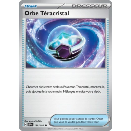 Orbe Téracristal (SSP 189/191) - Carte Pokémon Étincelles Déferlantes EV08