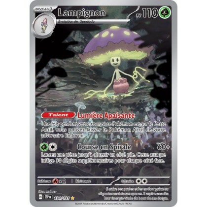 Lampignon (SSP 194/191) - Carte Pokémon Étincelles Déferlantes EV08