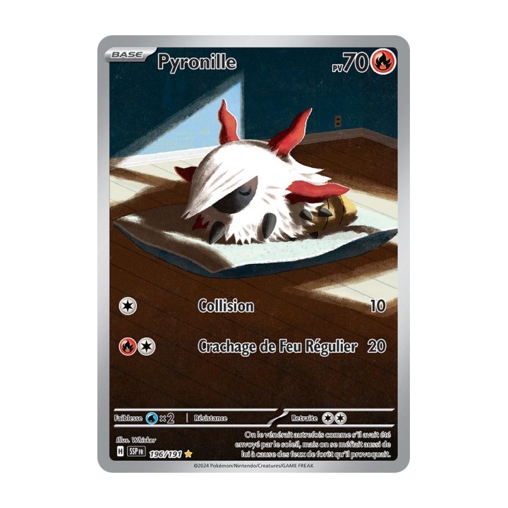 Pyronille (SSP 196/191) - Carte Pokémon Étincelles Déferlantes EV08