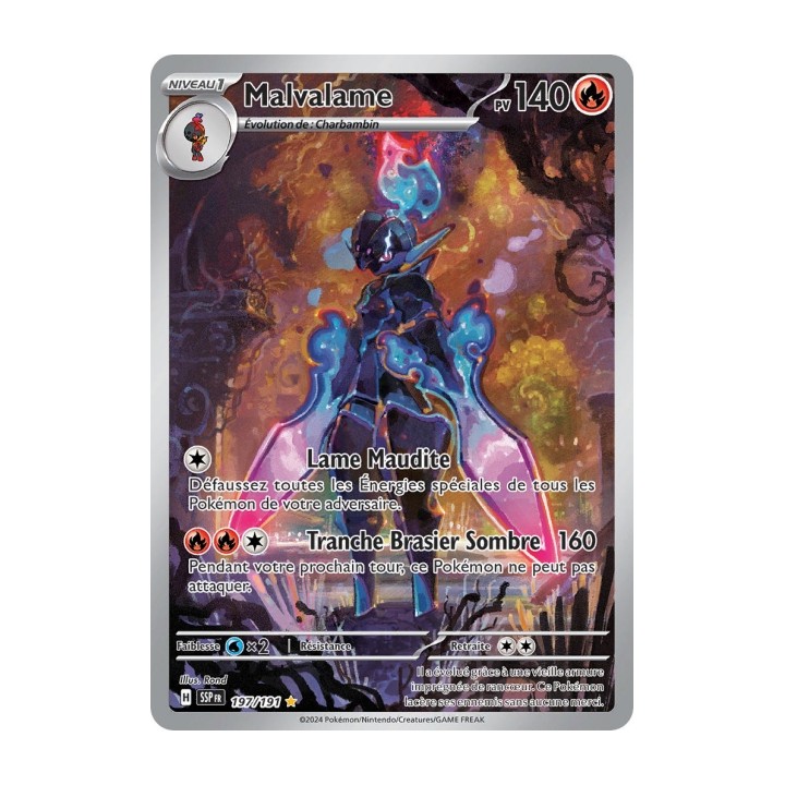 Malvalame (SSP 197/191) - Carte Pokémon Étincelles Déferlantes EV08