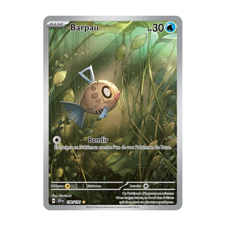 Barpau (SSP 198/191) - Carte Pokémon Étincelles Déferlantes EV08