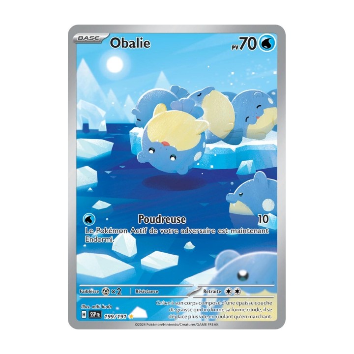 Obalie (SSP 199/191) - Carte Pokémon Étincelles Déferlantes EV08