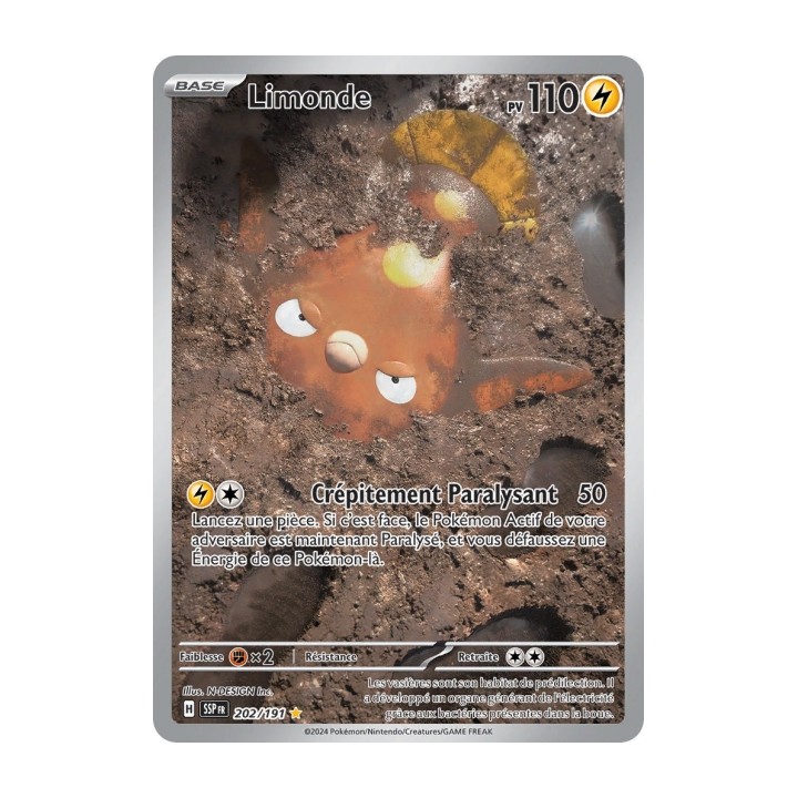 Limonde (SSP 202/191) - Carte Pokémon Étincelles Déferlantes EV08