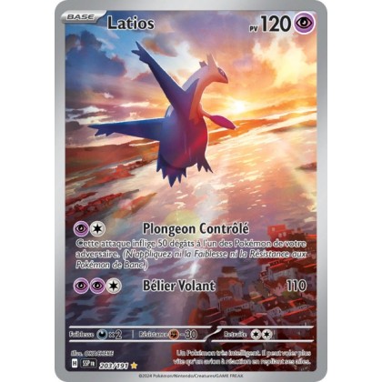 Latios (SSP 203/191) - Carte Pokémon Étincelles Déferlantes EV08