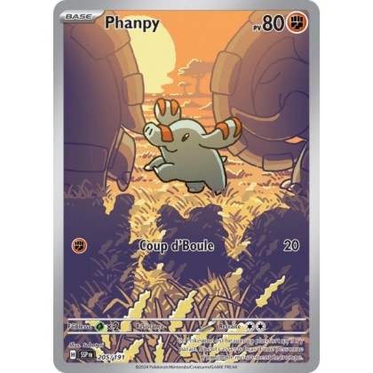 Phanpy (SSP 205/191) - Carte Pokémon Étincelles Déferlantes EV08