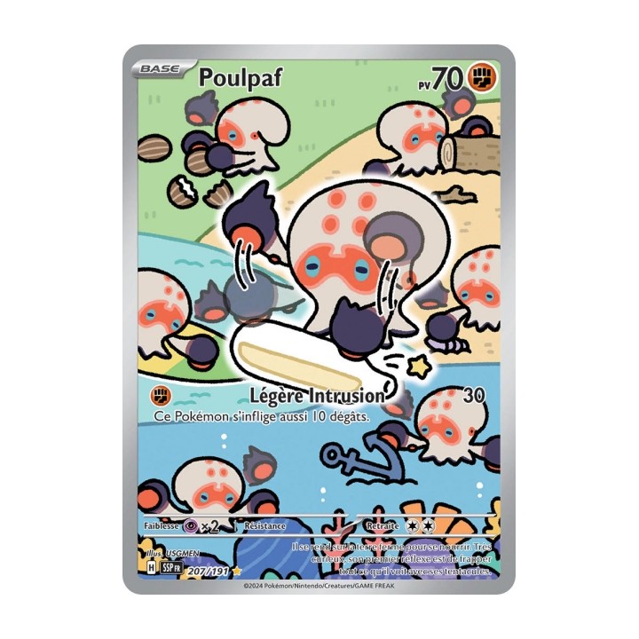 Poulpaf (SSP 207/191) - Carte Pokémon Étincelles Déferlantes EV08