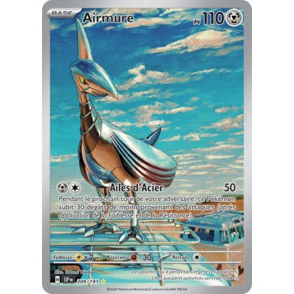 Airmure (SSP 209/191) - Carte Pokémon Étincelles Déferlantes EV08