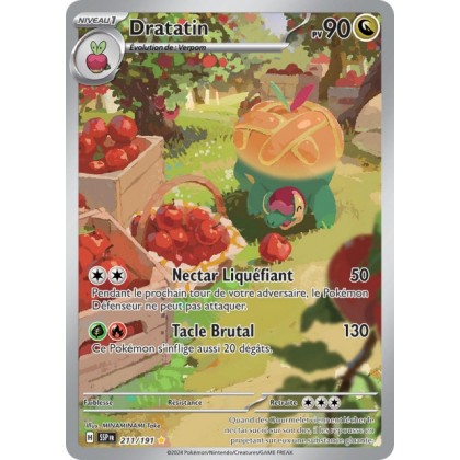 Dratatin (SSP 211/191) - Carte Pokémon Étincelles Déferlantes EV08